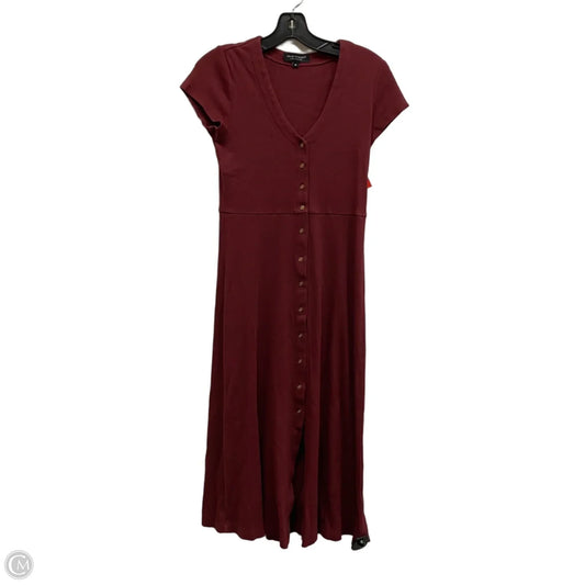 Dress Casual Maxi By Velvet Heart In Maroon, Size: M
