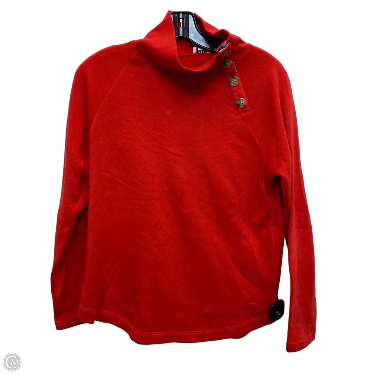 Top Long Sleeve By J. Crew In Red, Size: S
