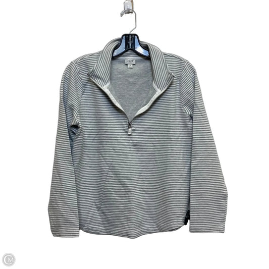 Top Long Sleeve By J. Crew In Grey & White, Size: S