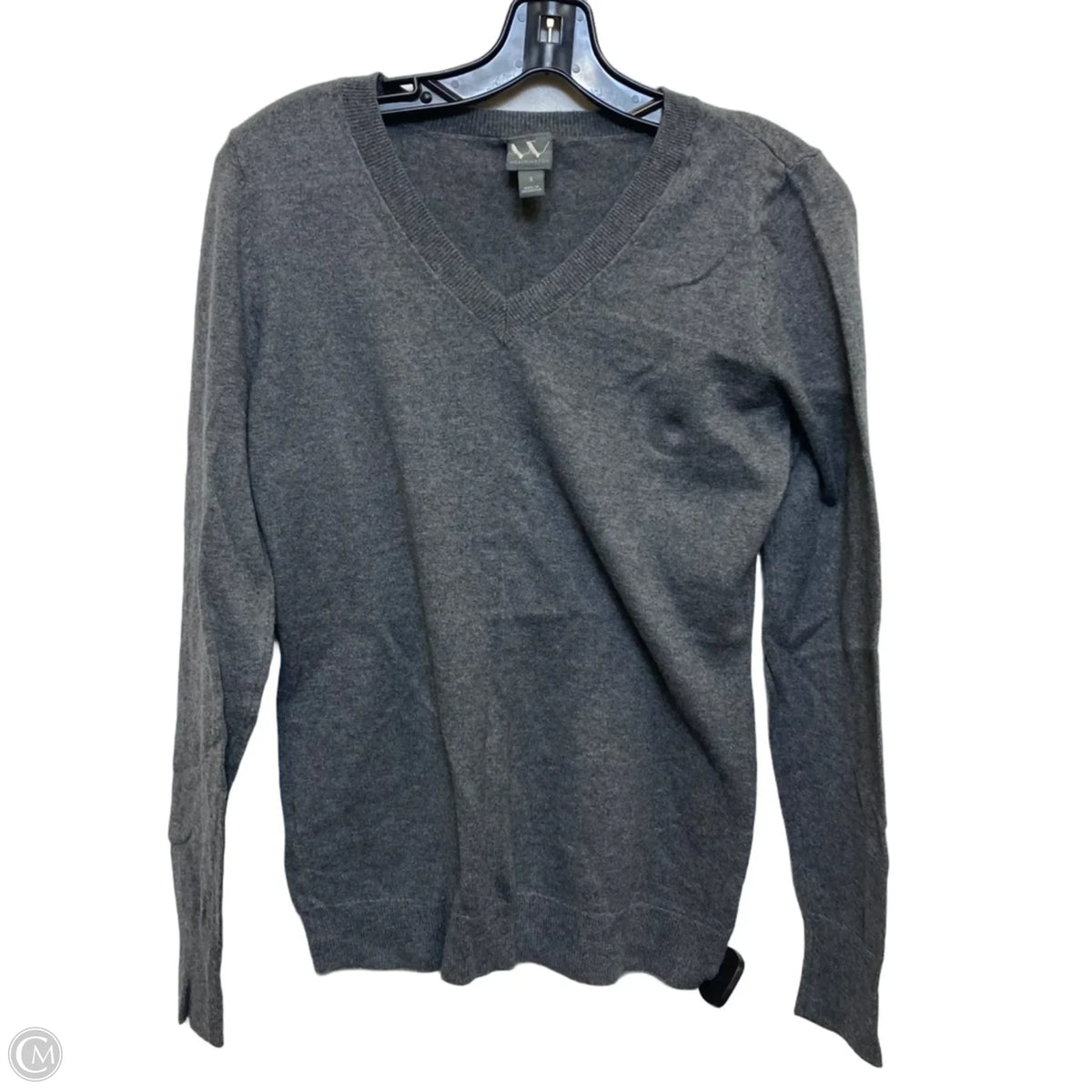 Sweater By Worthington In Grey, Size: S
