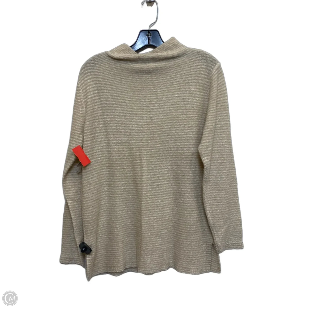 Sweater By Old Navy In Tan & White, Size: M