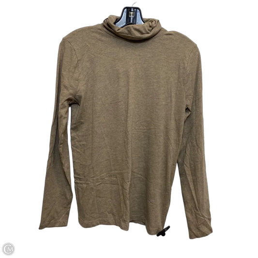 Top Long Sleeve By J. Crew In Brown, Size: S