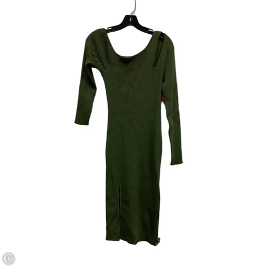 Dress Casual Maxi By New York And Co In Green, Size: M