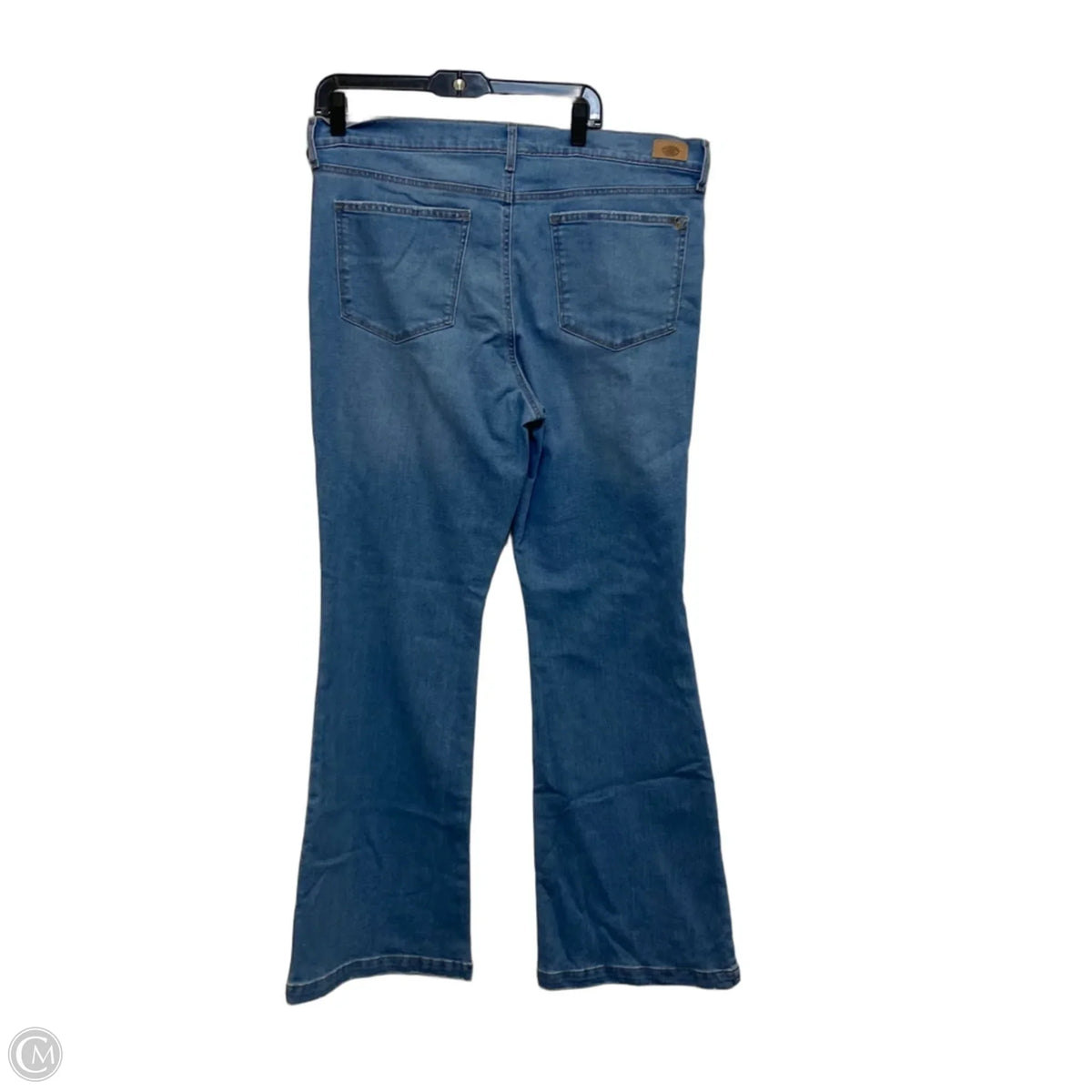 Jeans Flared By Sofia By Sofia Vergara In Blue Denim, Size: 18