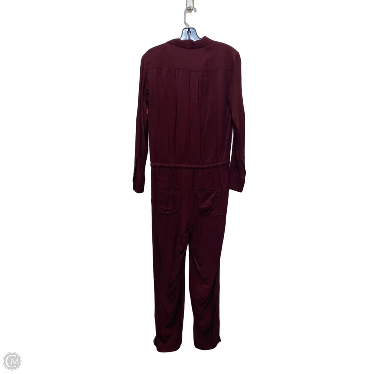 Jumpsuit By Loft In Maroon, Size: Xs