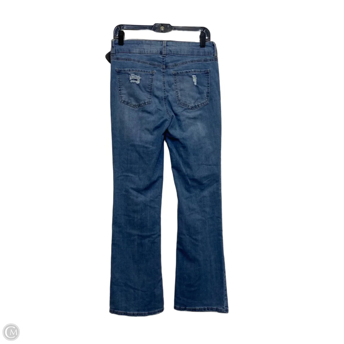 Jeans Boot Cut By Bcbg In Blue Denim, Size: 8