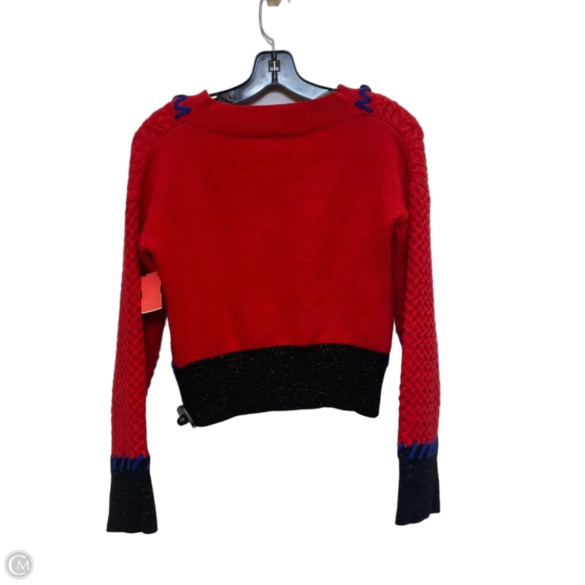 Sweater By Lea & Viola In Red, Size: Xs