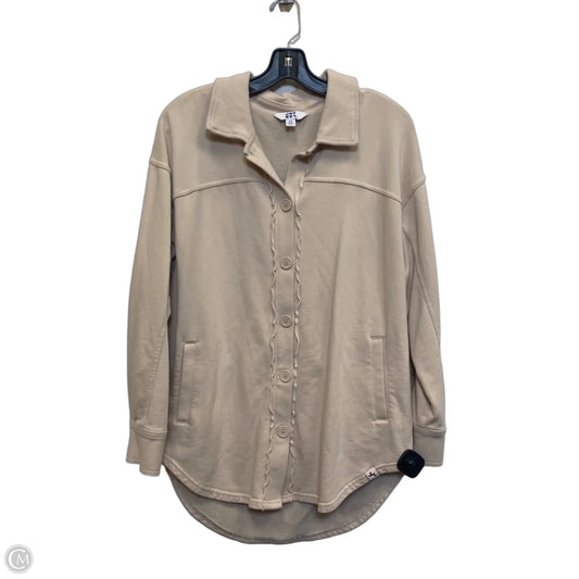 Sweatshirt Collar By Joy Lab In Cream, Size: Xs