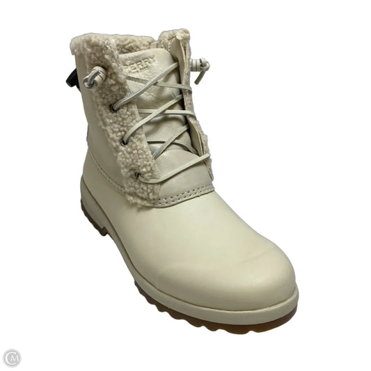 Boots Rain By Sperry In Cream, Size: 8.5