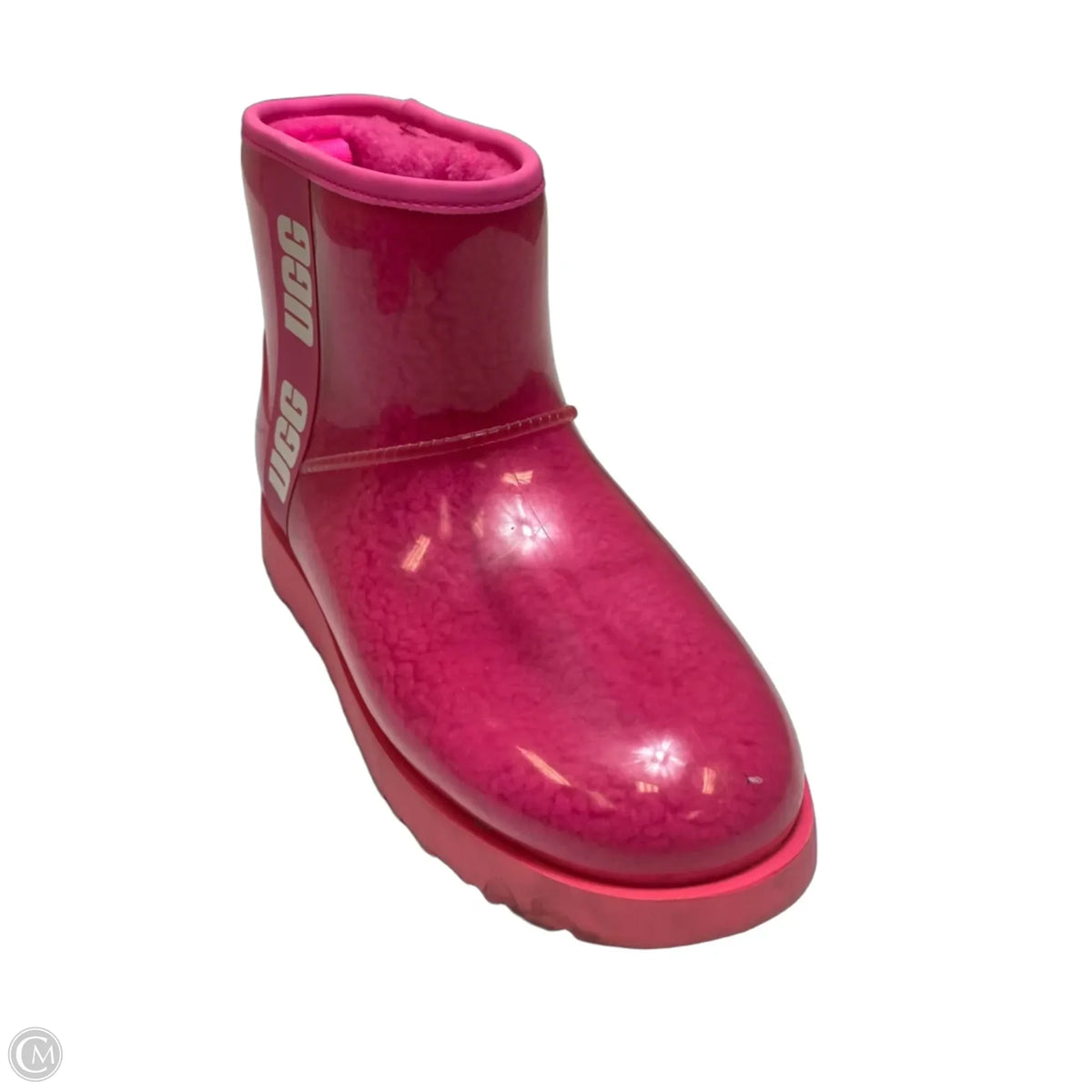Boots Designer By Ugg In Pink, Size: 9