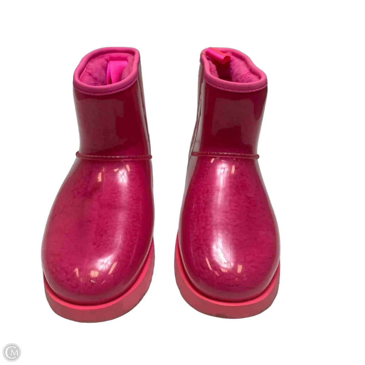 Boots Designer By Ugg In Pink, Size: 9