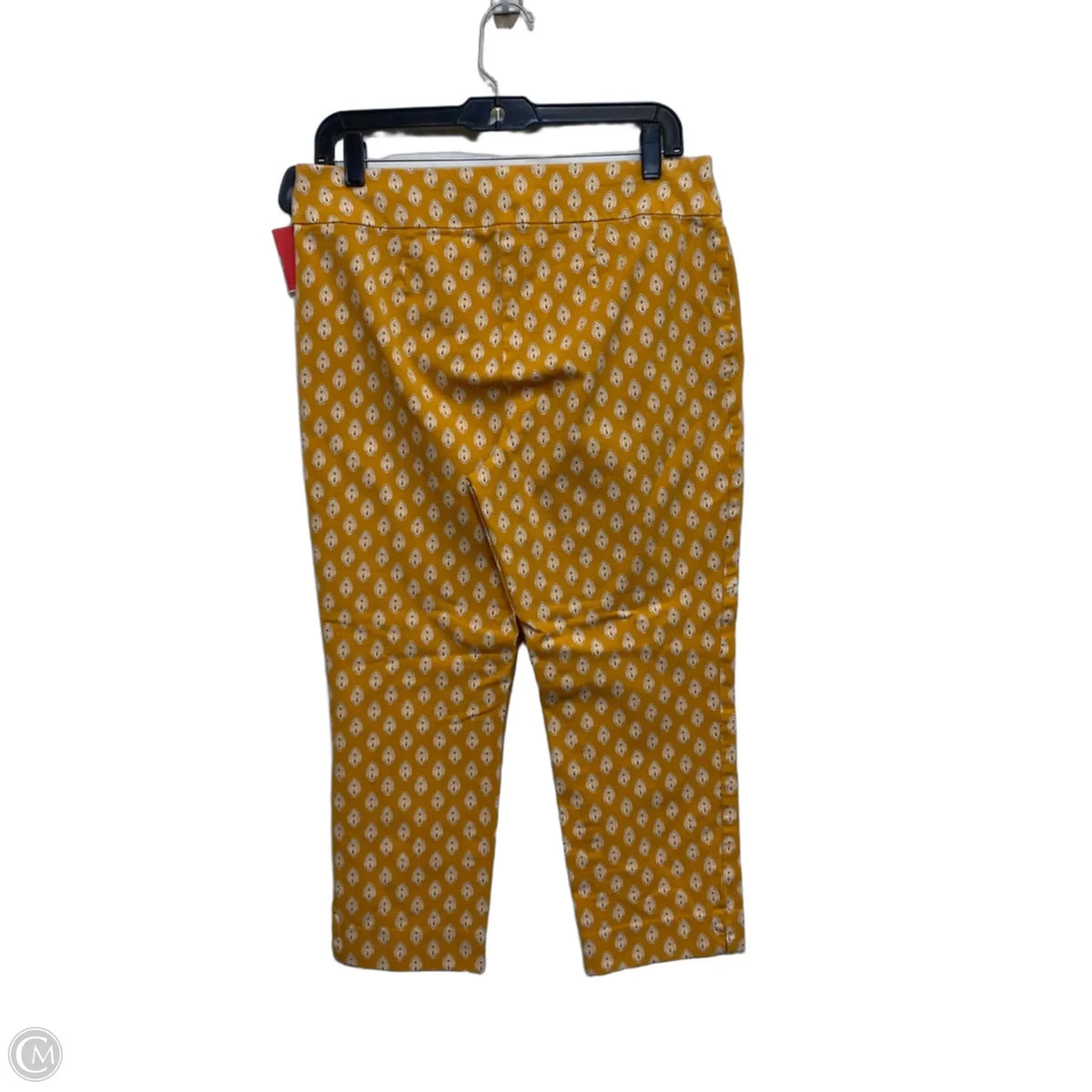 Pants Cropped By Chicos In Yellow, Size: M