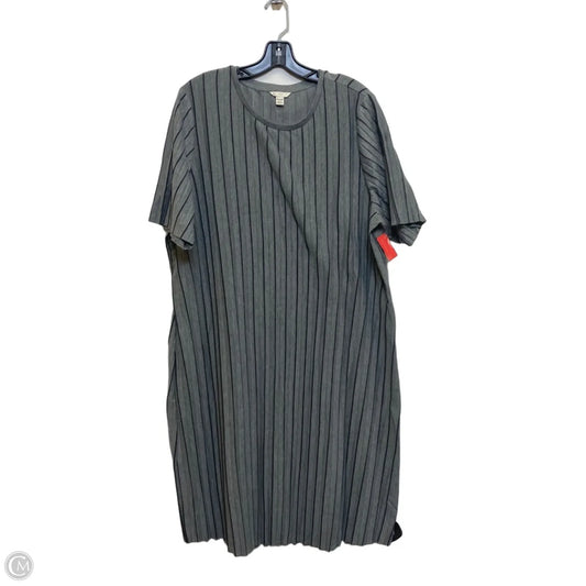 Dress Casual Short By Cato In Grey, Size: 1x