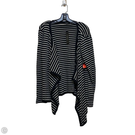 Cardigan By Talbots In Black & White, Size: L