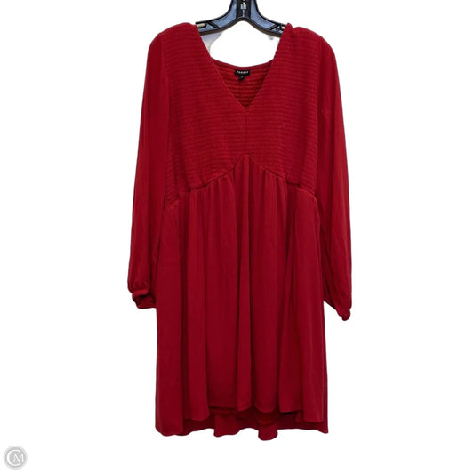 Dress Casual Short By Torrid In Red, Size: 3x