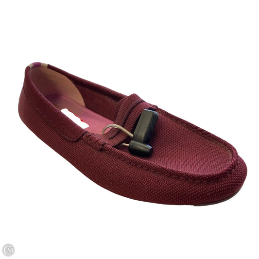 Shoes Designer By Rothys In Maroon, Size: 10.5