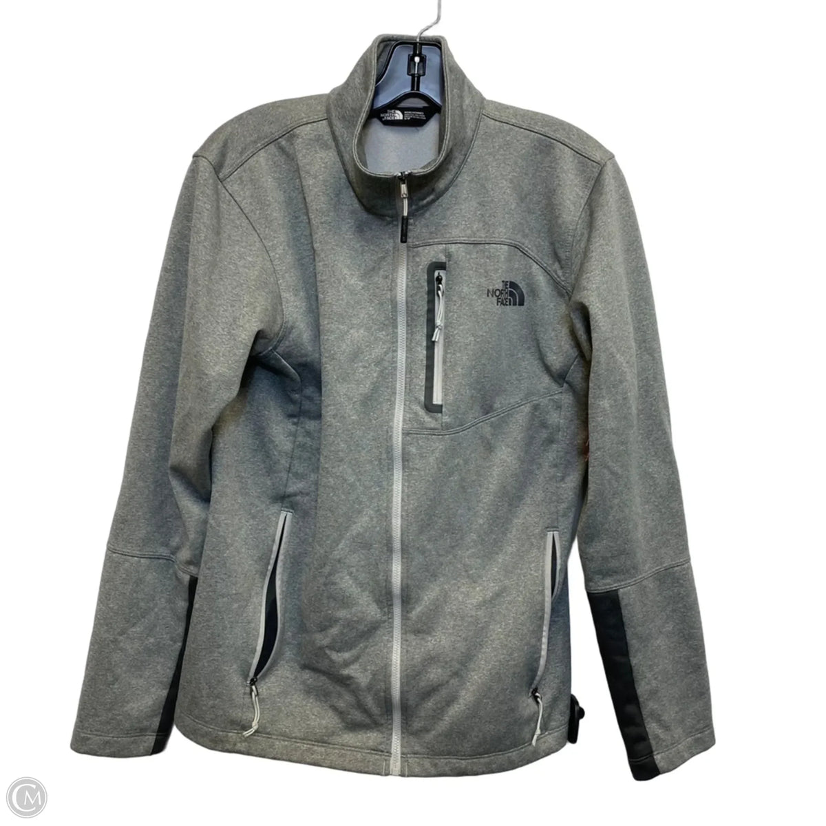 Athletic Jacket By The North Face In Grey, Size: S