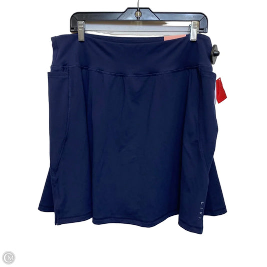 Athletic Skort By Lane Bryant In Blue, Size: 1x