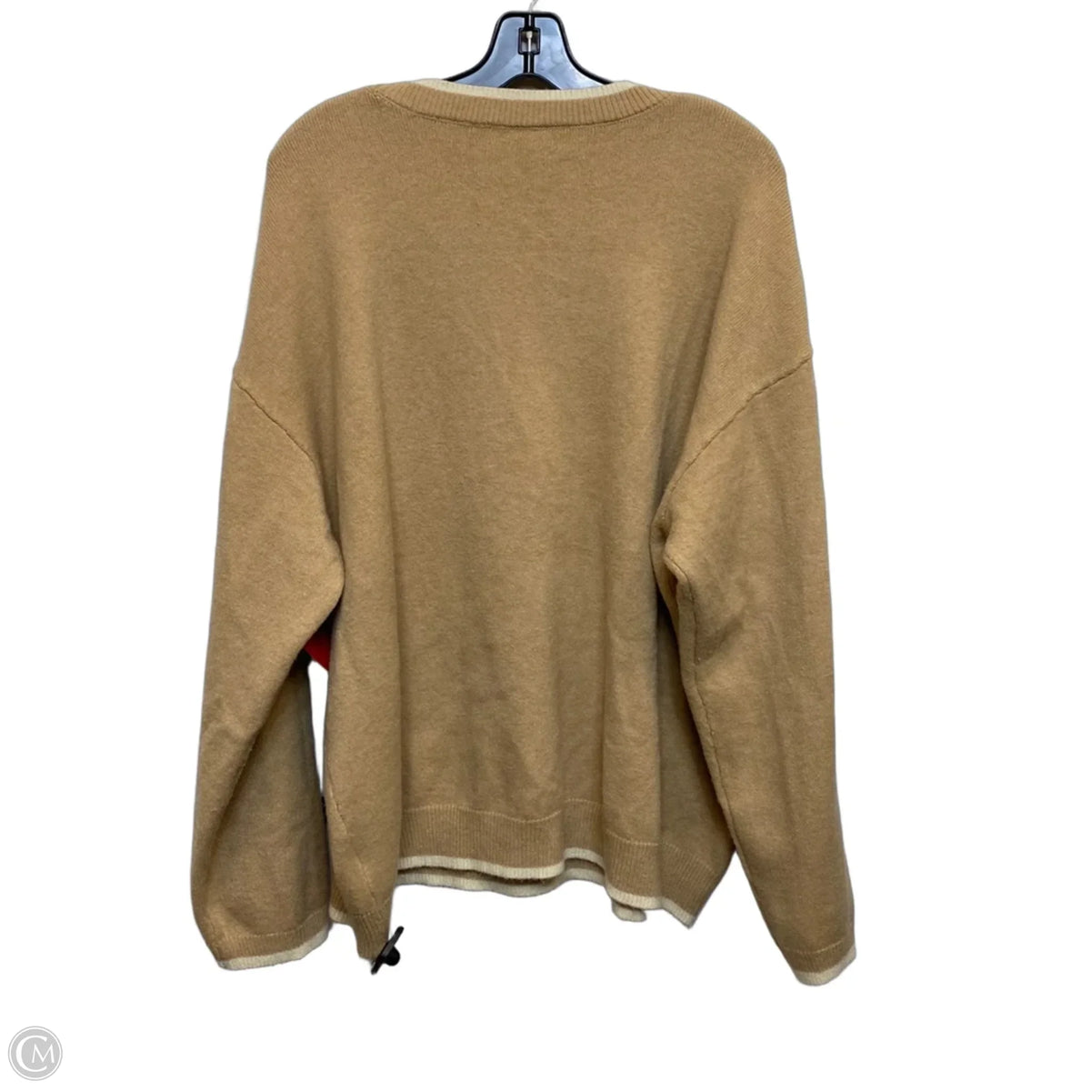 Sweater By Clothes Mentor In Tan, Size: 3x