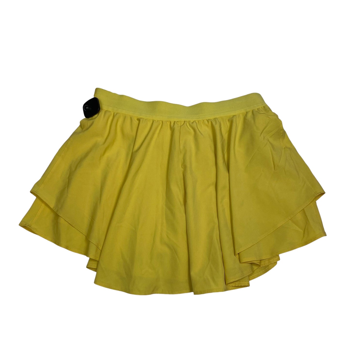 Athletic Skort By Clothes Mentor In Yellow, Size: 2x