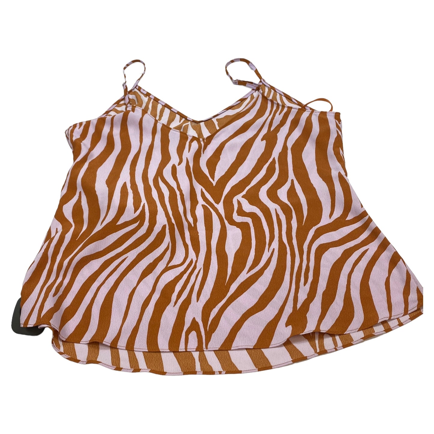 Top Sleeveless By Naked Zebra  Size: S