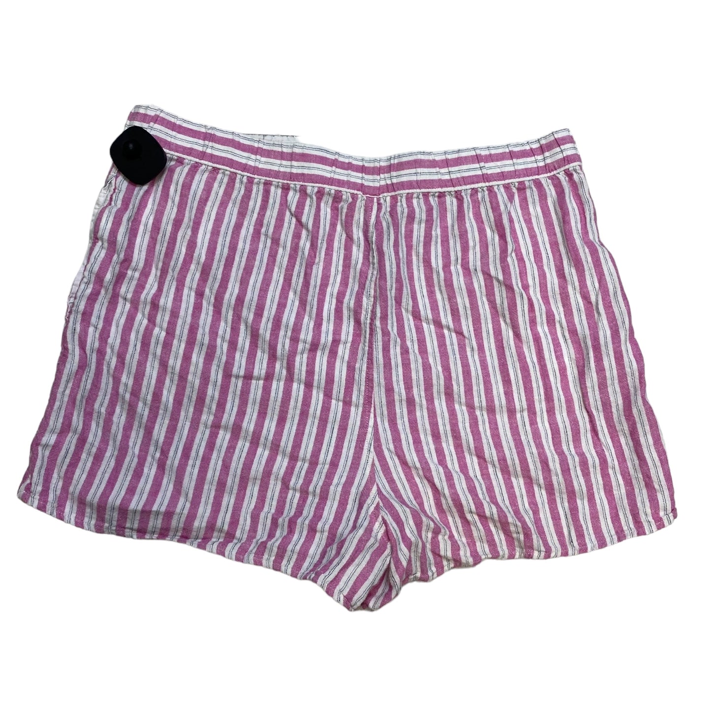 Pink & White Shorts Universal Thread, Size L