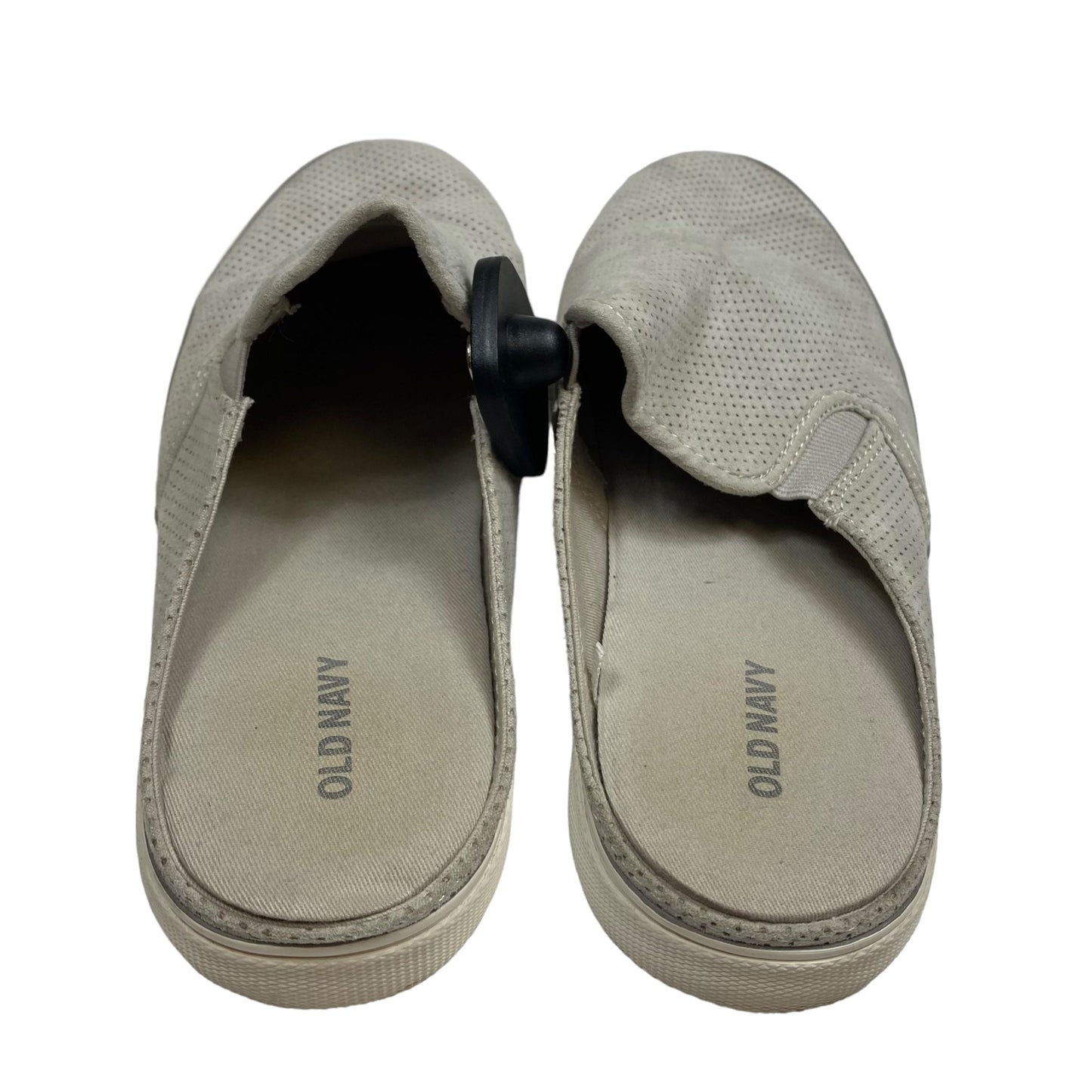 Grey Shoes Flats Old Navy, Size 8