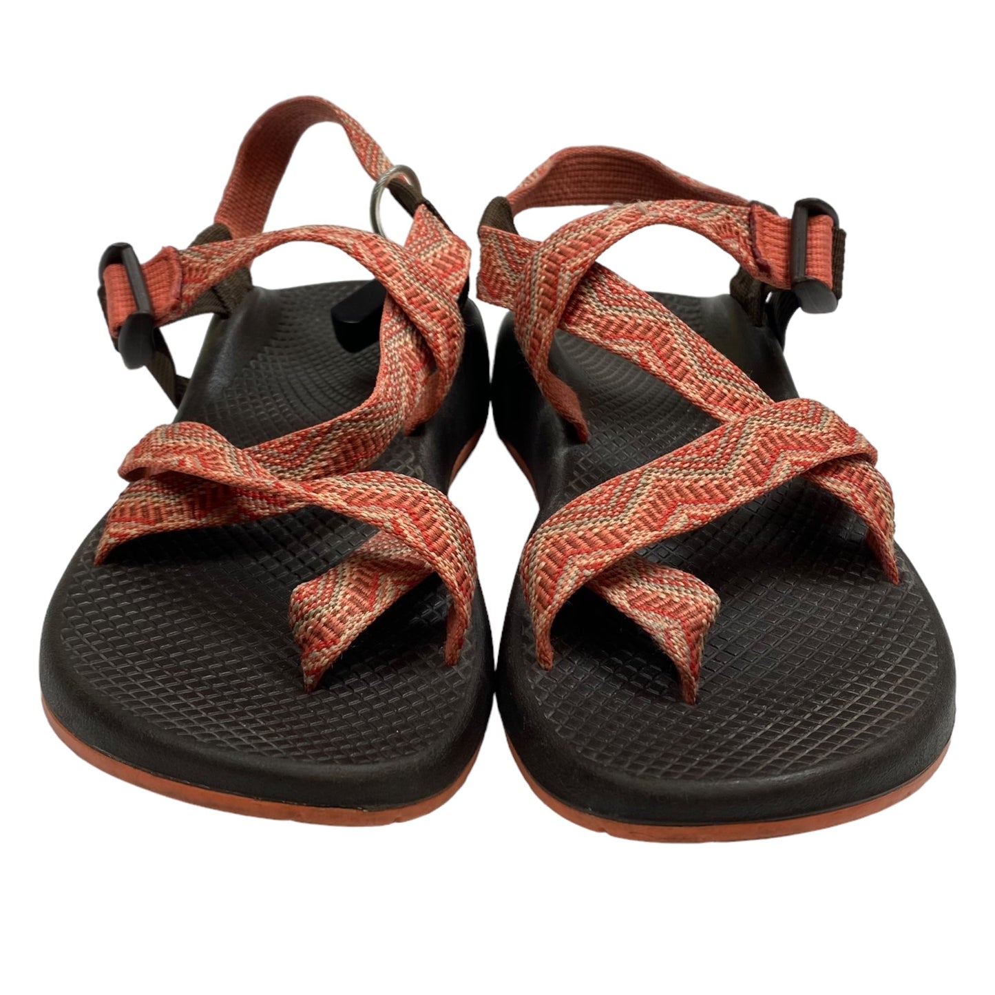 Orange Sandals Sport Chacos, Size 8