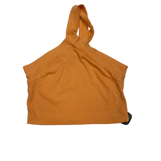 Orange Top Sleeveless Shein, Size M