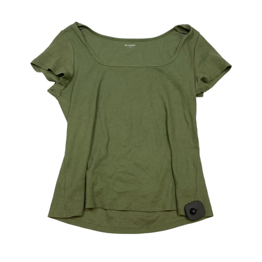 Green Top Short Sleeve Old Navy, Size 2x