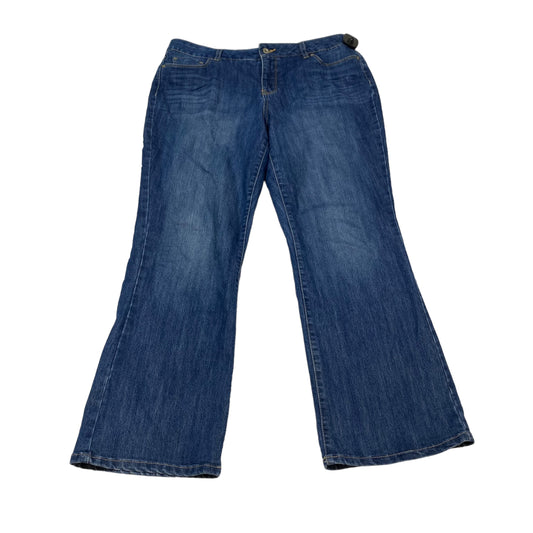 Blue Denim Jeans Boot Cut Sonoma, Size 16