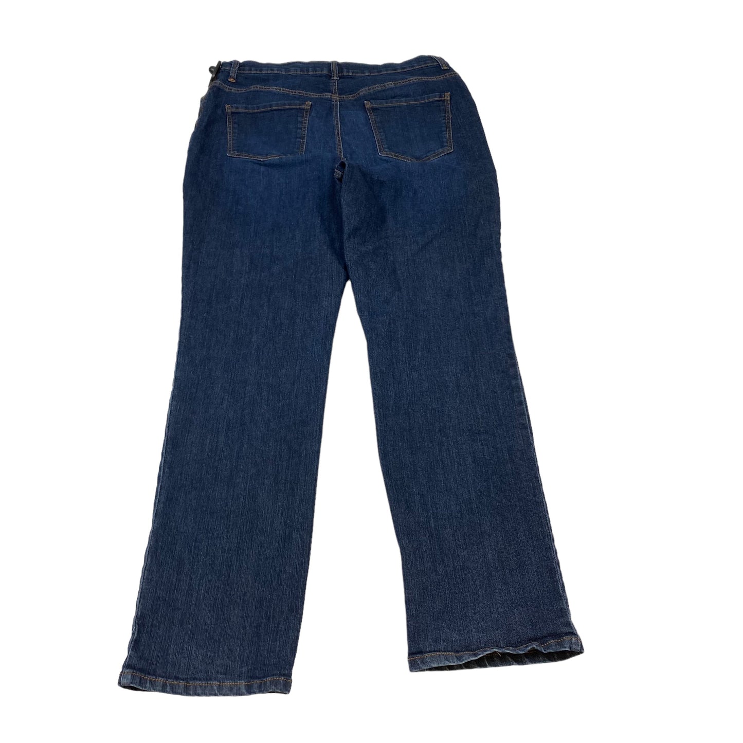 Blue Denim Jeans Straight Gloria Vanderbilt, Size 16