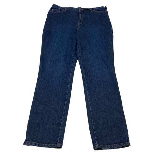 Blue Denim Jeans Straight Gloria Vanderbilt, Size 16