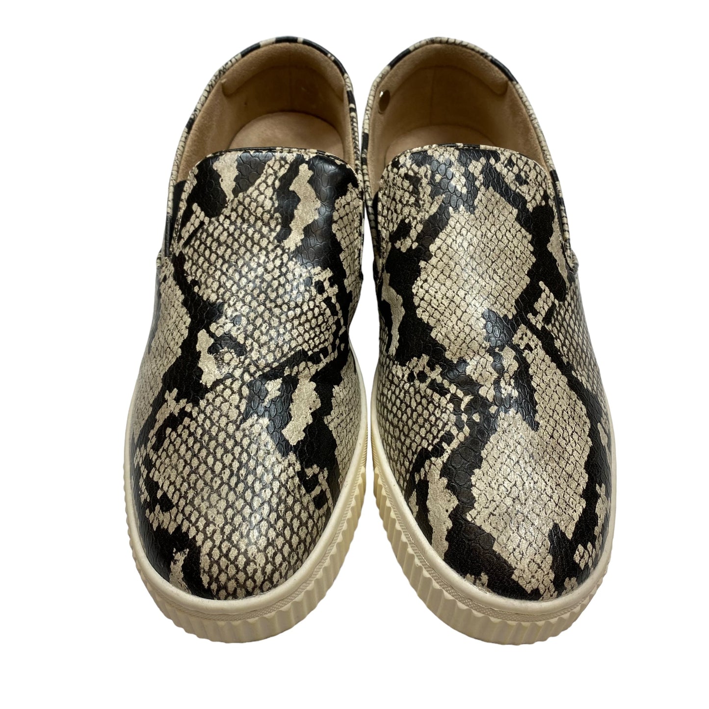 Snakeskin Print Shoes Sneakers Naturalizer, Size 11