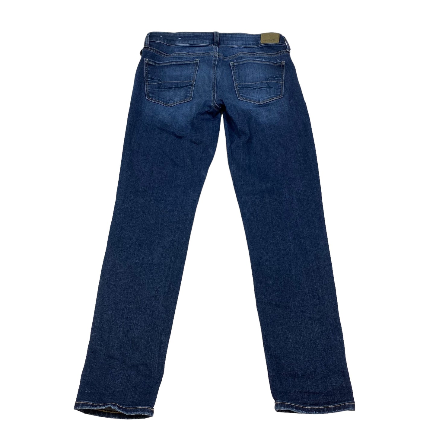Blue Denim Jeans Skinny American Eagle, Size 8