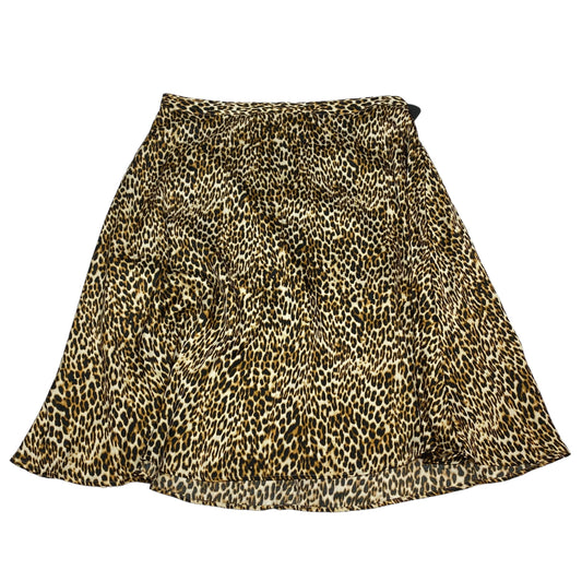 Animal Print Skirt Mini & Short Worthington, Size 16