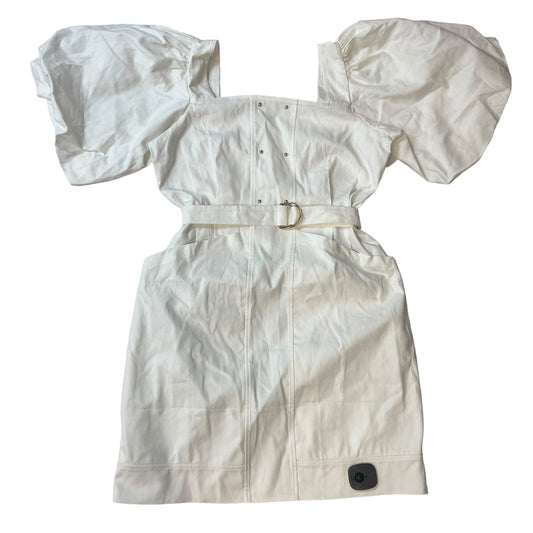 White Dress Casual Short Venus, Size L
