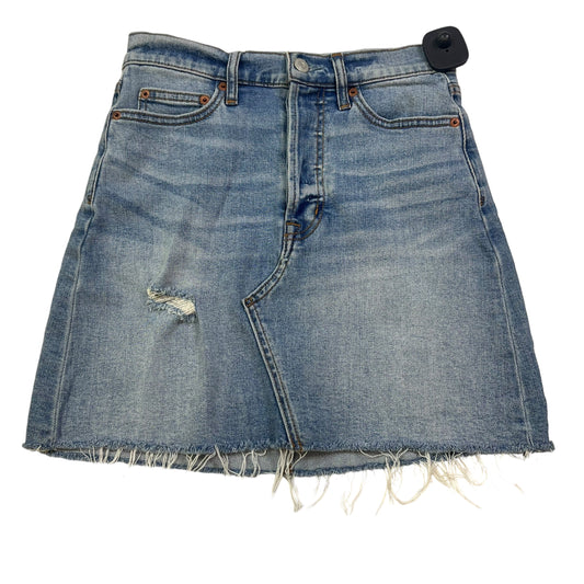 Blue Denim Skirt Mini & Short Gap, Size 00