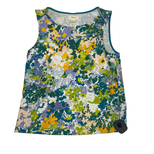 Green Top Sleeveless Anthropologie, Size M