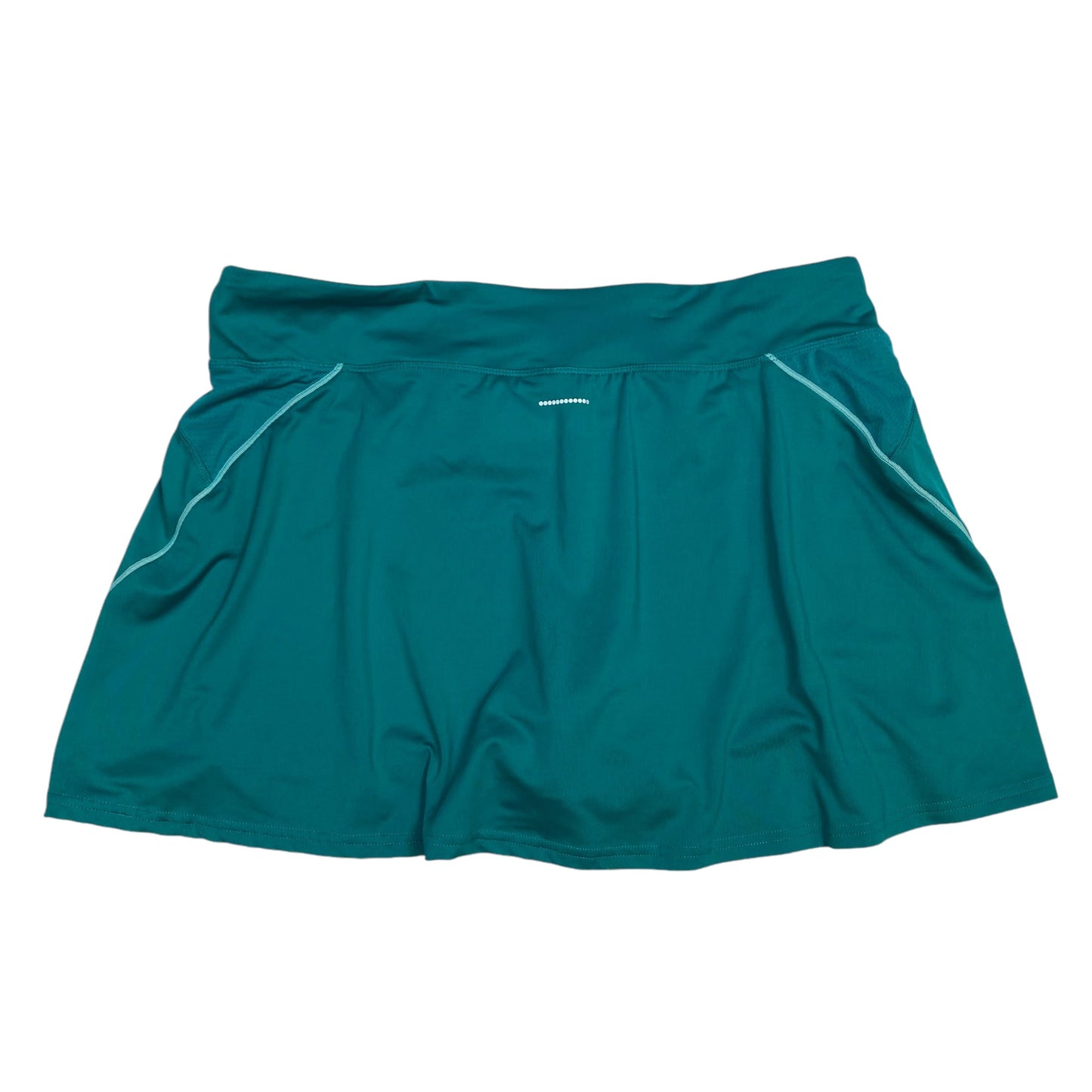 Athletic Skort By Champion In Green, Size: Xxl