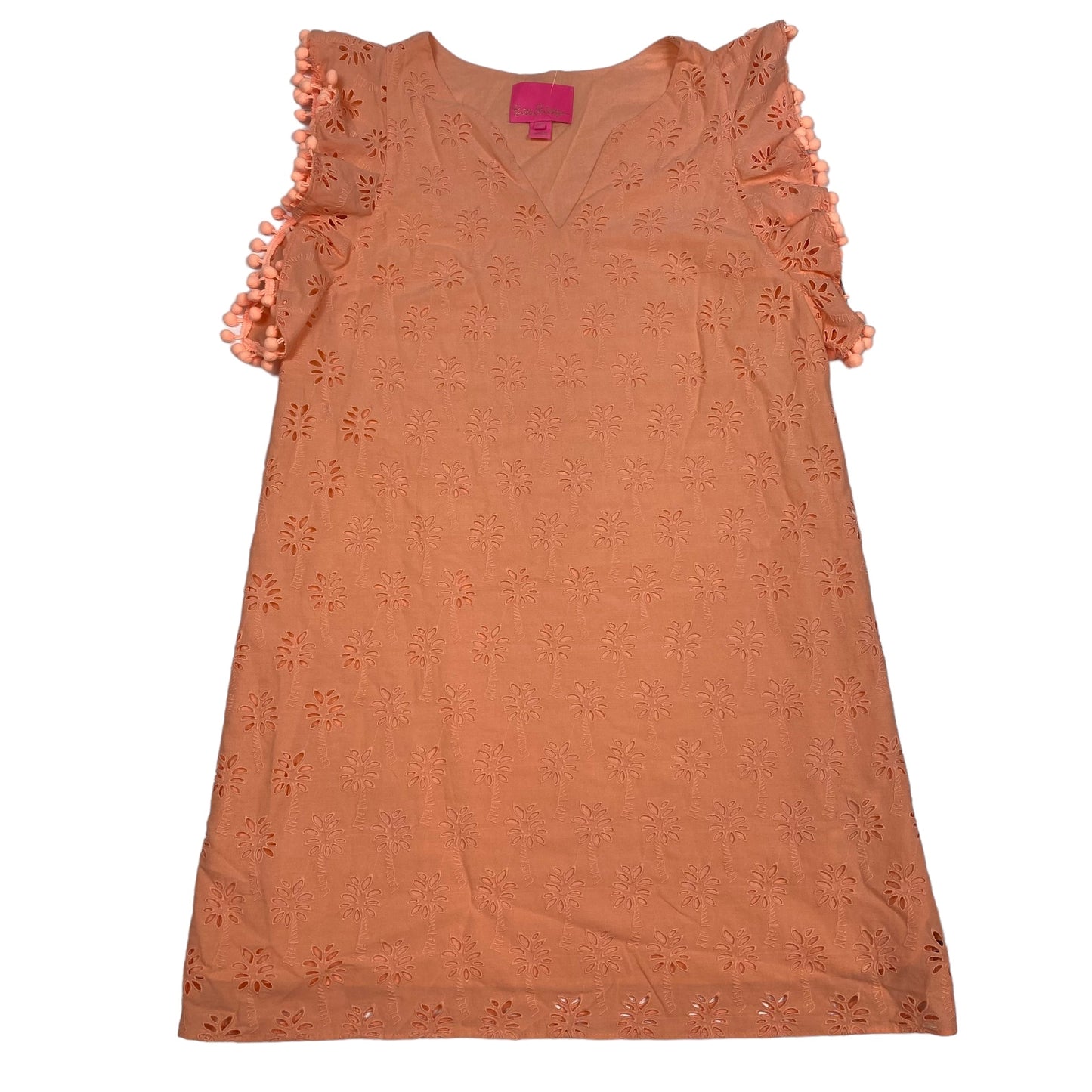 Orange Dress Designer Lilly Pulitzer, Size Xs