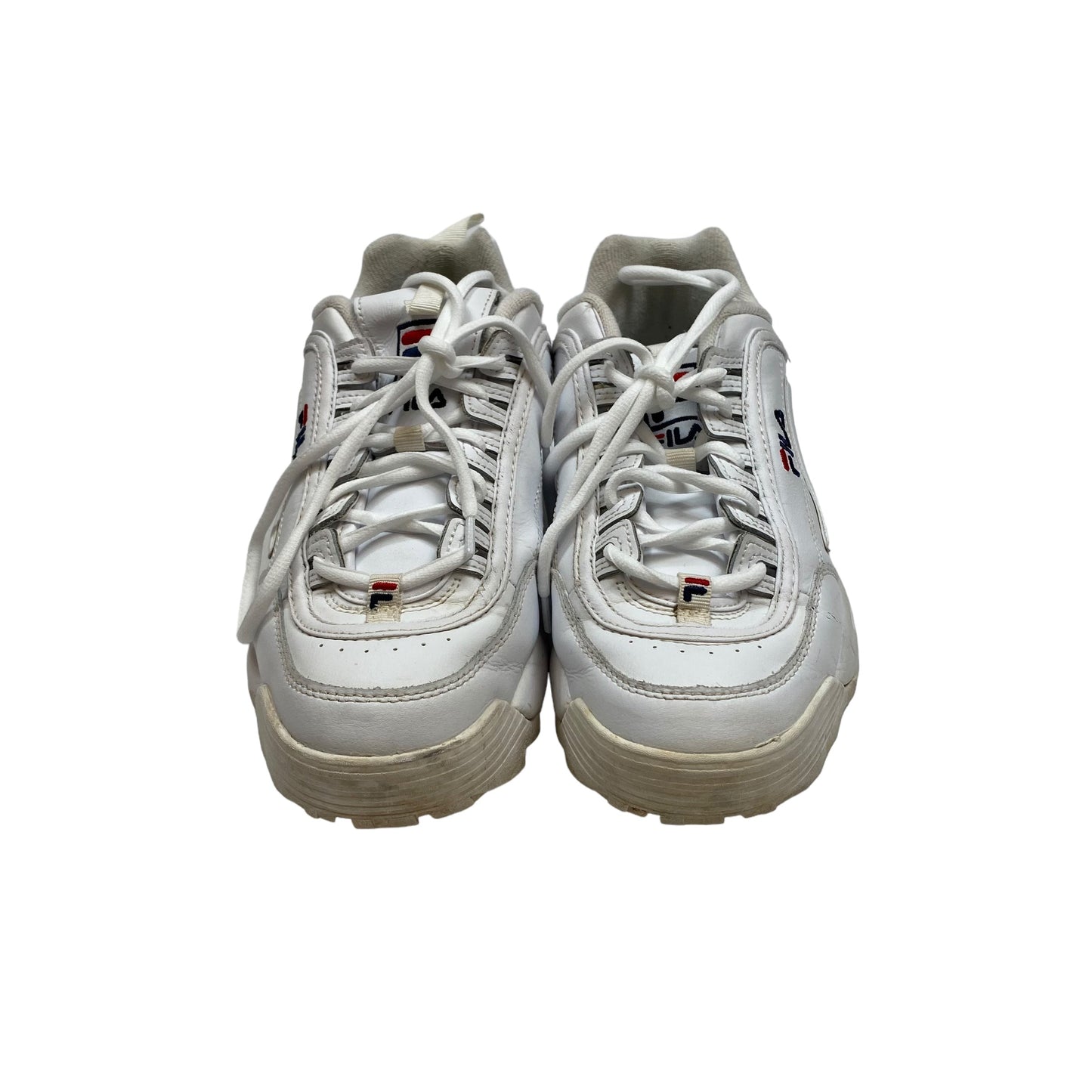 White Shoes Athletic Fila, Size 9
