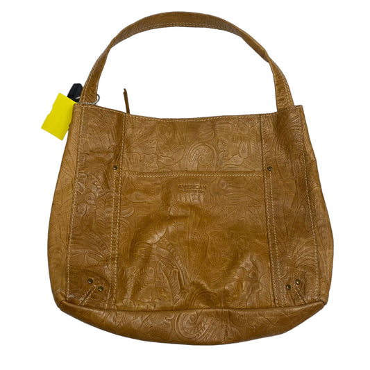 Handbag Leather American Leather, Size Medium