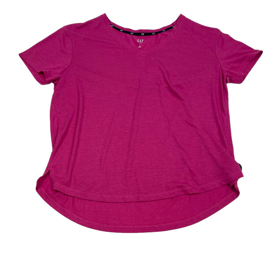 Pink Top Short Sleeve Gap, Size L