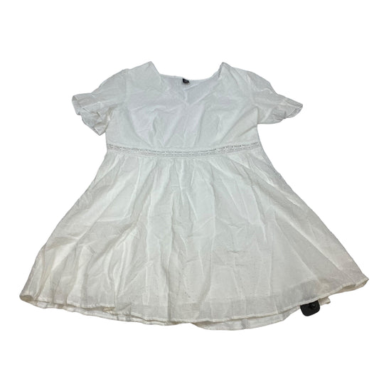White Dress Casual Short Shein, Size 2x