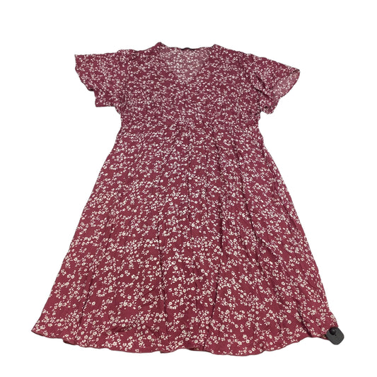 Pink Dress Casual Midi Bloomchic, Size 3x