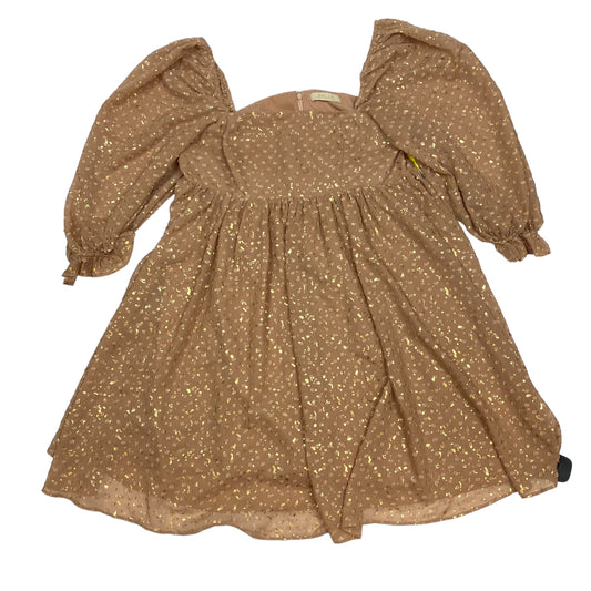 Brown Dress Casual Short Belle, Size M