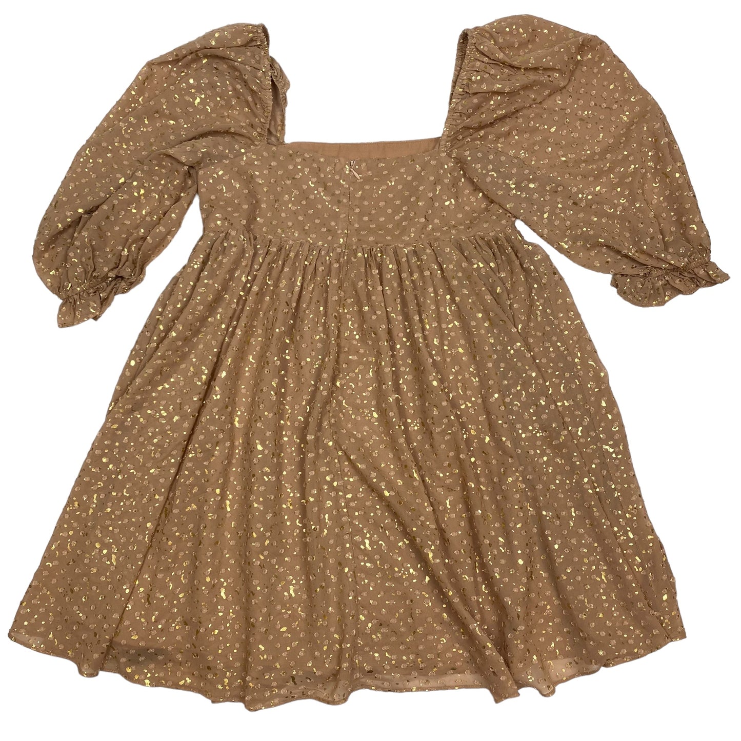 Brown Dress Casual Short Belle, Size M