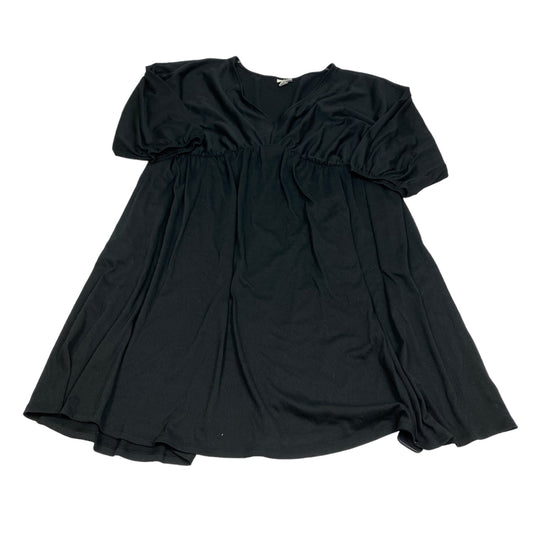 Black Dress Casual Short Ava & Viv, Size 3x
