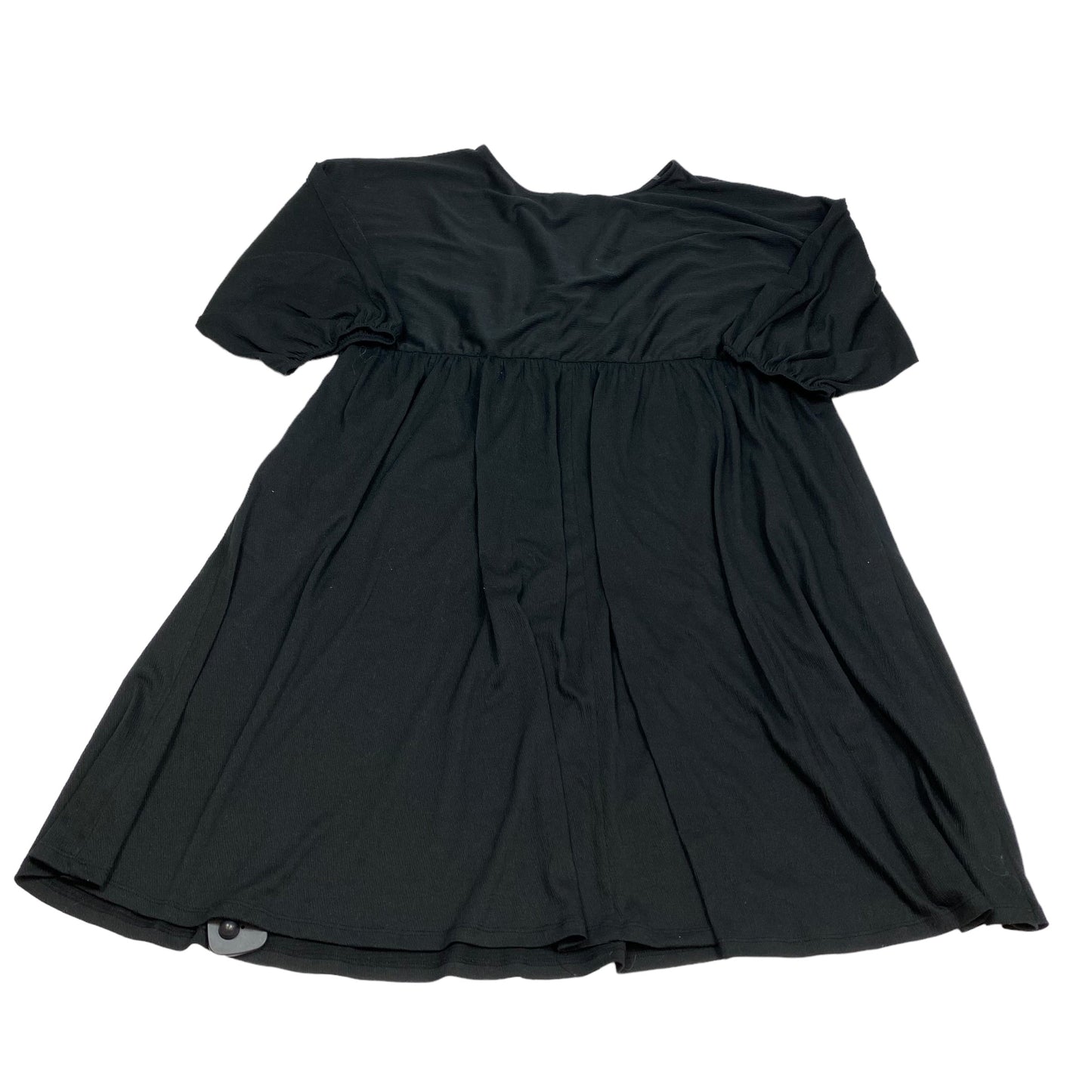 Black Dress Casual Short Ava & Viv, Size 3x